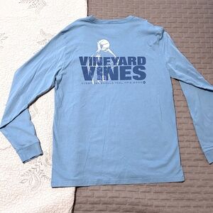Vineyard Vines Men's Basketball Long-Sleeve Harbor Performance Tee-M